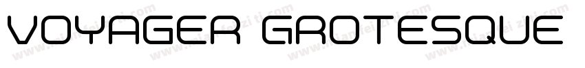 Voyager Grotesque Light字体转换